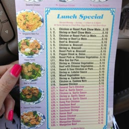 a menu for lunch special a menu for lunch special