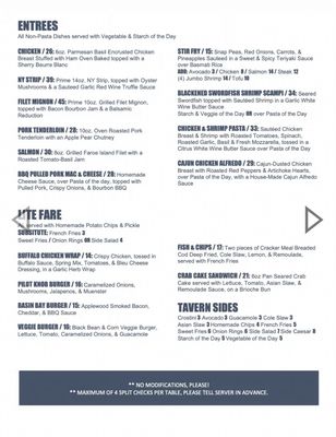 Menu photo 3 Tavern On The Lake Bolton, NY Menu photo 3 Tavern On The Lake Bolton, NY