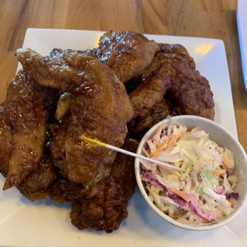 Bonchon San Leandro - 10 piece all spicy... my fav! - Korean Near Me - San Leandro, California Bonchon San Leandro - 10 piece all spicy... my fav! - Korean Near Me - San Leandro, California