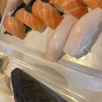 Sumo Sushi - Salmon and White Tuna Sushi and Crunchy Hand Roll - Japanese Near Me - Houston, Texas Sumo Sushi - Salmon and White Tuna Sushi and Crunchy Hand Roll - Japanese Near Me - Houston, Texas
