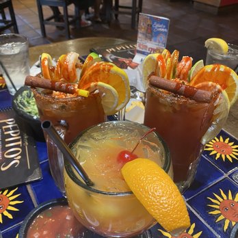 Pepitos - Loaded Michelada's and a Tequila Sunrise - Mexican Near Me - Riverside, California Pepitos - Loaded Michelada's and a Tequila Sunrise - Mexican Near Me - Riverside, California