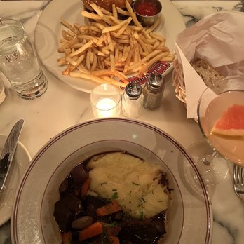 Le Diplomate - The Burger American and the Beef Bourguignon - Brasseries Near Me - Washington, DC, District of Columbia