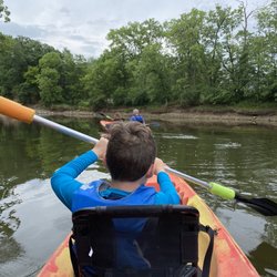 Portage River Paddling Company - Back seat view