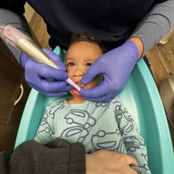 Pediatric Dentistry of East Lansing - Ali at the dentist