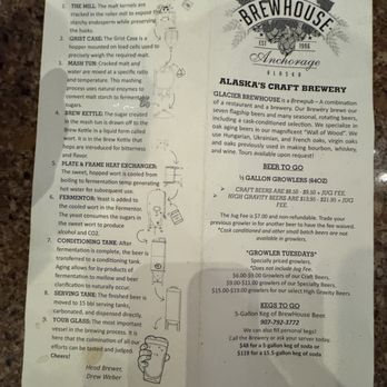 Glacier BrewHouse - Drink Menu - American Near Me - Anchorage, Alaska Glacier BrewHouse - Drink Menu - American Near Me - Anchorage, Alaska