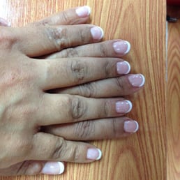 Gel french tip