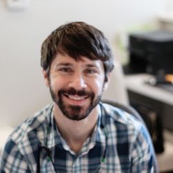 Blue Sky Family Dentistry - Dr. Corpron, the perpetual dental nerd who loves to hear your questions and treat the whole family.