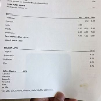 LatTéa - Menu (Aug 2026) - Coffee & Tea Near Me - Portland, Oregon LatTéa - Menu (Aug 2026) - Coffee & Tea Near Me - Portland, Oregon
