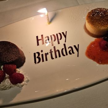 The Capital Grille - Complimentary dessert - Steakhouses Near Me - San Antonio, Texas