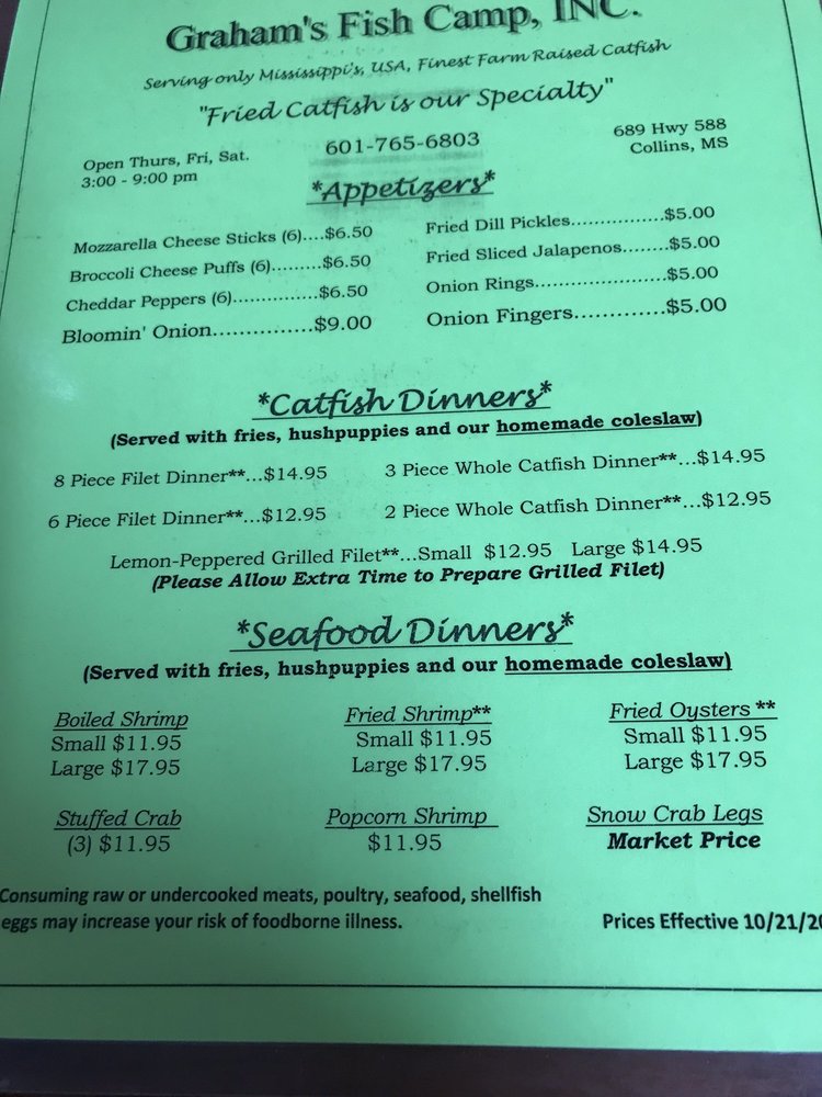 GRAHAM’S FISH CAMP Updated October 2024 10 Photos & 12 Reviews