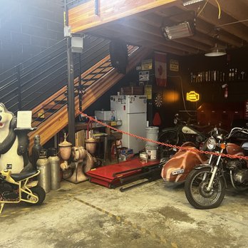 Motorcycle display inside