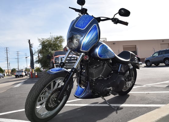 Harley-Davidson customization - here are just a few of the every day projects we complete for our Harley Davidson owners