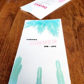 Havana - Menu - Latin American Near Me - Vancouver, British Columbia