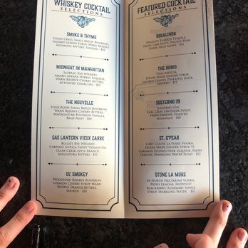 The Gas Lantern Drinking Company - Cocktail menu - Beer, Wine & Spirits Near Me - Boise, Idaho