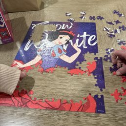 Puzzles and games in the lobby