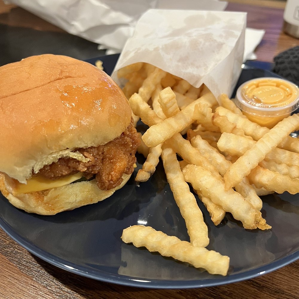 Red Light Chicken - Hot honey sandwich, fries, and spicy mayo - Chicken Shop Near Me - Chicago, Illinois Red Light Chicken - Hot honey sandwich, fries, and spicy mayo - Chicken Shop Near Me - Chicago, Illinois