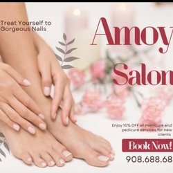 Amoy Salon and Spa - Signatures Pedicure at Amoy Salon 908-688-6888