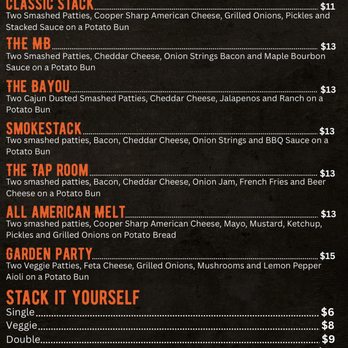 Stacked Grill - Menu - Burgers Near Me - Bethlehem, New York Stacked Grill - Menu - Burgers Near Me - Bethlehem, New York