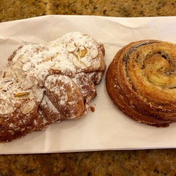Byen Bakeri - Royal (almond) croissant and Scandia roll-both delicious! - Bakeries Near Me - Seattle, Washington Byen Bakeri - Royal (almond) croissant and Scandia roll-both delicious! - Bakeries Near Me - Seattle, Washington