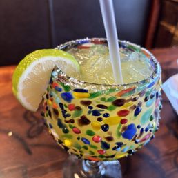 House margarita on the rocks
