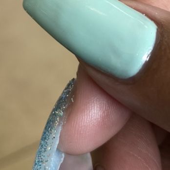 Elite Nail - Lumpy and you can see the unevenly coated gel polish that I didn't even want to begin with - Nail Salons Near Me - Westminster, Colorado Elite Nail - Lumpy and you can see the unevenly coated gel polish that I didn't even want to begin with - Nail Salons Near Me - Westminster, Colorado
