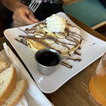 Caribella - Banana and Nutella Pancakes - Caribbean Near Me - Chicago, Illinois Caribella - Banana and Nutella Pancakes - Caribbean Near Me - Chicago, Illinois