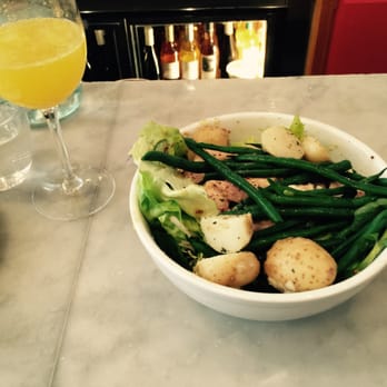 Buvette - Chicken salad and mimosa - French Near Me - New York, New York