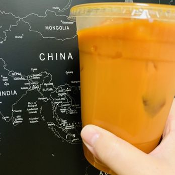 The Pho 2 - Thai Ice Tea - pretty good - Vietnamese Near Me - New York, New York