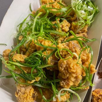 The Fry - a plate of fried food and a fork - Korean Near Me - Toronto, Ontario The Fry - a plate of fried food and a fork - Korean Near Me - Toronto, Ontario