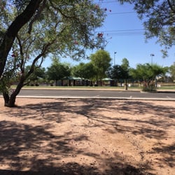 McQueen Park New - Turn around point for my run but those benches look inviting!