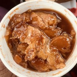 Crenshaw's Family Restaraunt - Peach cobbler