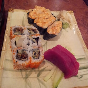 Mori Ichi - Chopped scallop, Salmon skin roll, fatty tuna - Japanese Near Me - Sugar Land, Texas