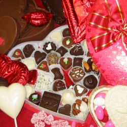 Sweethearts Three Chocolates - Valentine's Day Chocolates and Novelties