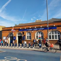 Stepney Green Underground Station - Outside