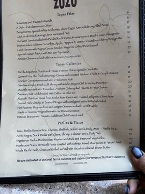 Menu photo 1 ZuZu Napa, CA Menu photo 1 ZuZu Napa, CA