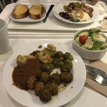 IKEA Restaurant - Vegetable balls and side salad - Breakfast & Brunch Near Me - Schaumburg, Illinois IKEA Restaurant - Vegetable balls and side salad - Breakfast & Brunch Near Me - Schaumburg, Illinois