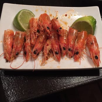 ConiSeafood - We lined up the shrimp heads after we were done with them. - Mexican Near Me - Inglewood, California