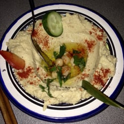 Briskeby Kafe - Libanesisk hummus, deilig!