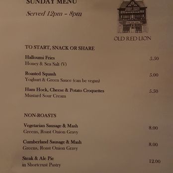 The Old Red Lion - Pubs Near Me - London, XGL The Old Red Lion - Pubs Near Me - London, XGL