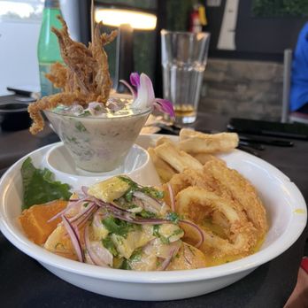 Inti Peruvian Cuisine - ceviche mixto - Peruvian Near Me - West Palm Beach, Florida Inti Peruvian Cuisine - ceviche mixto - Peruvian Near Me - West Palm Beach, Florida