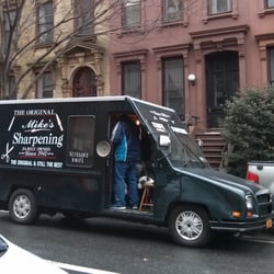 Photo of Mike & Son Sharpening Service - Brooklyn, NY, US. The traveling workshop - call him and find out when he's in your neighborhood.