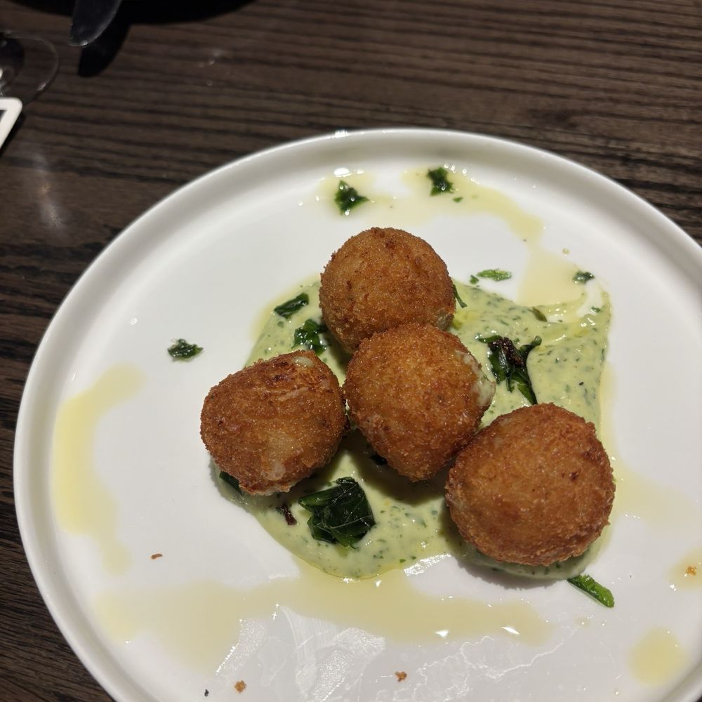 Cooper’s Hawk Winery & Restaurant - arancini balls- happy hour - Seafood Near Me - Alpharetta, Georgia Cooper’s Hawk Winery & Restaurant - arancini balls- happy hour - Seafood Near Me - Alpharetta, Georgia