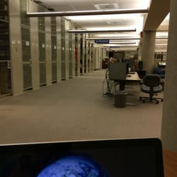Anschutz Library - University of Kansas - Basement is the quietest place to study
