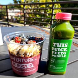 South Block - Warrior Bowl and Green Detox Juice