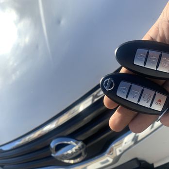 Veteran Mobile Locksmith - Duplicate smart key for 2009 altima. Key made on site in Patchogue. - Keys & Locksmiths Near Me