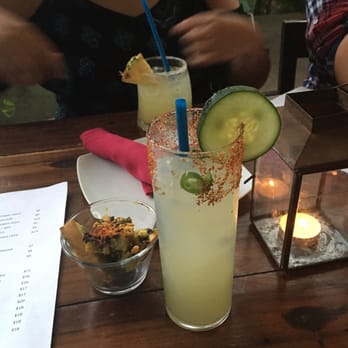 Kinta Mexican Bistro - Serrano and cucumber margarita. - Mexican Near Me - Cozumel, ROO