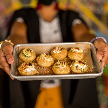 Curry Up Now - Dahi puri - Indian Near Me - Oakland, California