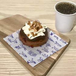 Oh! Donuts & Coffee - Black Forest and batch coffee