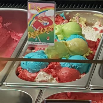 Pizza Eis Venezia - Regenbogen Eis - Italian Near Me - Windsbach, BY