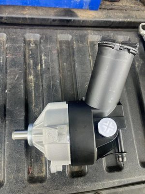 power steering pump replacement - Power steering pump had failed causing no power steering assist while driving. power steering pump replacement - Power steering pump had failed causing no power steering assist while driving.